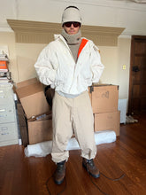 Load image into Gallery viewer, 1980s Vintage Italian Padded Bomber with Layered Placket - Size L