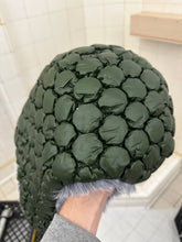 Load image into Gallery viewer, 2000s Issey Miyake Bubble Wrap Liner Hat in Green - Size OS