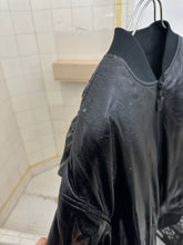 Load image into Gallery viewer, 2010s Bernhard Willhelm Shiny Pleather Bomber with Elasticated Sleeves - Size L