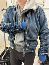 Load image into Gallery viewer, 2010s Bernhard Willhelm Denim Bomber with Elasticated Sleeves - Size M