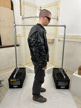 Load image into Gallery viewer, 2010s Bernhard Willhelm Shiny Pleather Bomber with Elasticated Sleeves - Size L