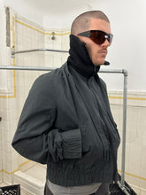 Load image into Gallery viewer, 2000s Bernhard Willhelm Ribbed Neck Gaiter Collar Bomber - Size M