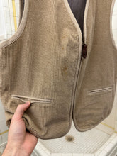 Load image into Gallery viewer, aw1993 Armani Faded Yellow Corduroy Vest - Size M