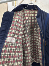 Load image into Gallery viewer, 1990s Armani Textured Nylon Bomber with Blue Contrast Seam Detail - Size XL