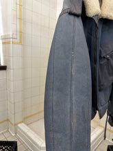 Load image into Gallery viewer, aw1983 Claude Montana Blue Fighter Jet Shearling Jacket - Size L