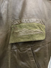 Load image into Gallery viewer, aw1983 Claude Montana Fighter Jet Bomber with Suede Epaulets and Detailing - Size M