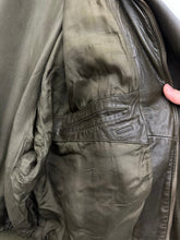 Load image into Gallery viewer, aw1983 Claude Montana Fighter Jet Bomber with Suede Epaulets and Detailing - Size M
