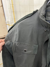 Load image into Gallery viewer, aw1983 Claude Montana Fighter Jet Bomber with Suede Asymmetric Shoulder Cape - Size M