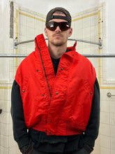 Load image into Gallery viewer, 1980s Armani Wide Padded Vest in Red - Size L