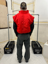 Load image into Gallery viewer, 1980s Armani Wide Padded Vest in Red - Size L