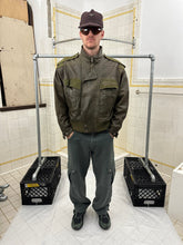 Load image into Gallery viewer, aw1983 Claude Montana Fighter Jet Bomber with Suede Epaulets and Detailing - Size M