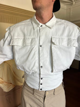 Load image into Gallery viewer, 1980s Parachute Light Cotton Cargo Blouson with Epaulets - Size M