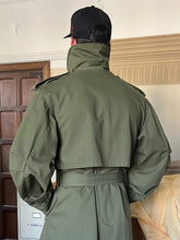 Load image into Gallery viewer, 1980s Parachute Canvas Trench Coat - Size M