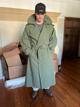 Load image into Gallery viewer, 1980s Parachute Canvas Trench Coat - Size M