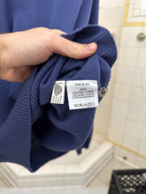 Load image into Gallery viewer, 1980s Claude Montana Blue Knit Polo - Size M