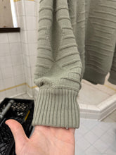 Load image into Gallery viewer, 1980s Claude Montana Multi-Gauge Mint Green Sweater - Size L