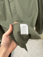 Load image into Gallery viewer, 1980s Claude Montana Green Button Down Shirt with Bartacked Collar - Size L