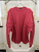 Load image into Gallery viewer, 1980s Claude Montana Braided Knit Accent Sweater - Size L