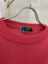 Load image into Gallery viewer, 1980s Claude Montana Braided Knit Accent Sweater - Size L