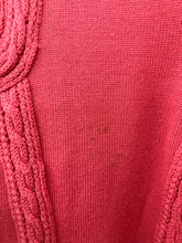 Load image into Gallery viewer, 1980s Claude Montana Braided Knit Accent Sweater - Size L