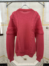 Load image into Gallery viewer, 1980s Claude Montana Braided Knit Accent Sweater - Size L