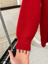 Load image into Gallery viewer, 1980s Claude Montana Knit Sweater with Oversized Hood - Size L