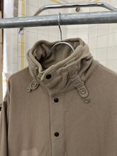 Load image into Gallery viewer, 1980s Marithe Francois Girbaud x Closed Wool Fleece Sweater with Adjustable Scrunch Collar - Size L
