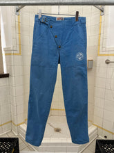 Load image into Gallery viewer, 1980s Marithe Francois Girbaud x Closed Blue Expedition Triangle Closure Pants - Size S