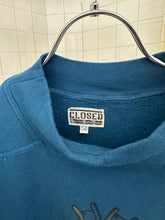 Load image into Gallery viewer, 1980s Marithe Francois Girbaud x Closed "Winter" Printed Sweatshirt with Shoulder Detail - Size L