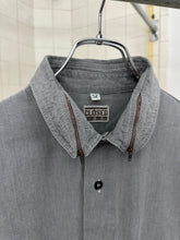 Load image into Gallery viewer, 1980s Marithe Francois Girbaud x Closed Split Zippered Collar Shirt - Size L