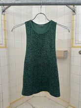 Load image into Gallery viewer, 1980s Issey Miyake Green Camo Racer Tank - Size S