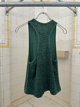 Load image into Gallery viewer, 1980s Issey Miyake Green Camo Racer Tank - Size S