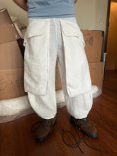 Load image into Gallery viewer, 1980s Parachute Oversized Cargo Pants - Size XS