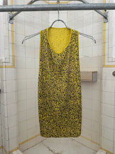 Load image into Gallery viewer, 1980s Issey Miyake Yellow Camo Racer Tank - Size S