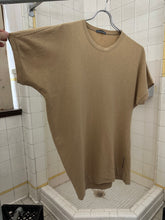 Load image into Gallery viewer, 1980s Issey Miyake Tan Asymmetrical Tee - Size M