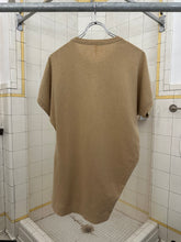 Load image into Gallery viewer, 1980s Issey Miyake Tan Asymmetrical Tee - Size M