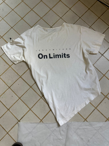 1980s Issey Miyake White Asymmetrical Tee - Size M