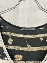 Load image into Gallery viewer, 1980s Issey Miyake Bleach Striped Tank - Size M