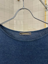 Load image into Gallery viewer, 1980s Issey Miyake Blue Tank with Elasticated Side Seam - Size M