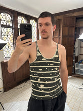 Load image into Gallery viewer, 1980s Issey Miyake Bleach Striped Tank - Size M