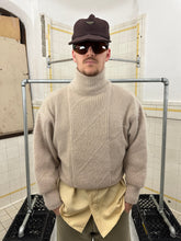 Load image into Gallery viewer, 1980s Claude Montana High Neck Cropped Sweater - Size M