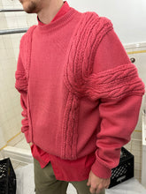 Load image into Gallery viewer, 1980s Claude Montana Braided Knit Accent Sweater - Size L