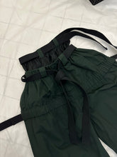 Load image into Gallery viewer, aw2015 Craig Green Forest Green Oversized Samurai Parachute Pants - Size OS