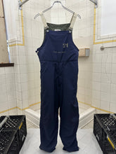 Load image into Gallery viewer, 1990s Armani Lined Overalls with Metal Claps and Zippered Hems - Size M