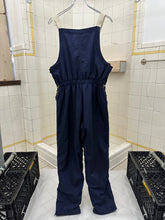 Load image into Gallery viewer, 1990s Armani Lined Overalls with Metal Claps and Zippered Hems - Size M