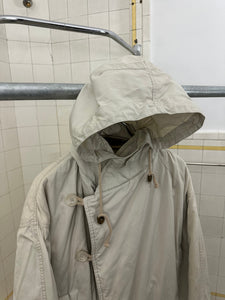 1980s Armani Padded Double Breasted Bomber with Packable Hood - Size M