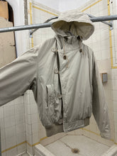 Load image into Gallery viewer, 1980s Armani Padded Double Breasted Bomber with Packable Hood - Size M