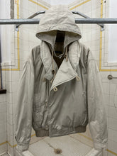 Load image into Gallery viewer, 1980s Armani Padded Double Breasted Bomber with Packable Hood - Size M