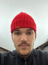 Load image into Gallery viewer, 1980s Armani Wool Eagle Logo Beanie - Size OS