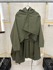 aw1984 Issey Miyake Modular Hooded Trench with Interior Vest - Size M